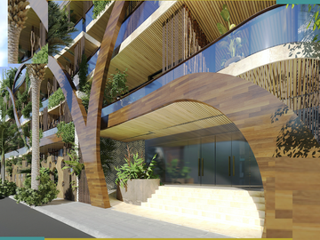 Penthouse con alberca privada, cenote natural y amenidades de lujo