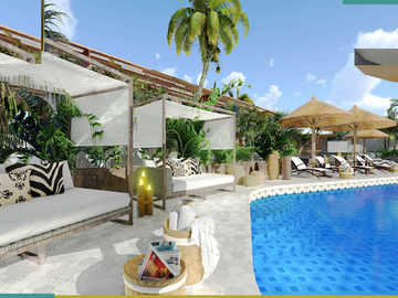 Penthouse con alberca privada, cenote natural y amenidades de lujo