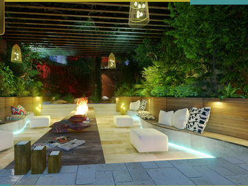 Penthouse con alberca privada, cenote natural y amenidades de lujo