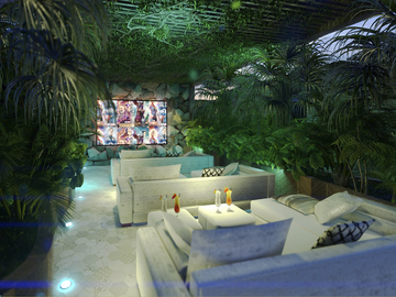 Penthouse con alberca privada, cenote natural y amenidades de lujo