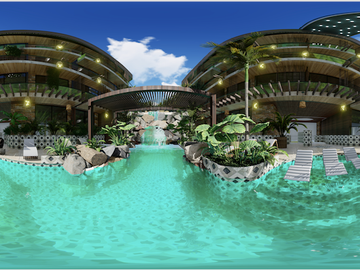 Penthouse con alberca privada, cenote natural y amenidades de lujo