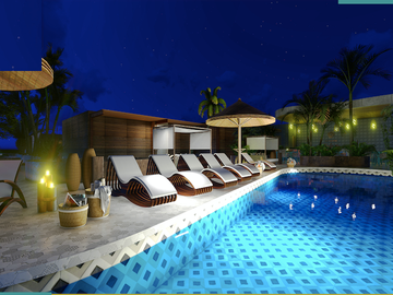 Penthouse con alberca privada, cenote natural y amenidades de lujo