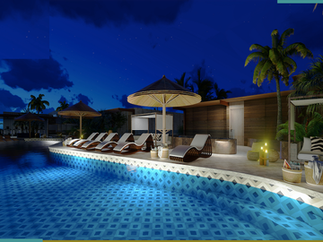 Penthouse con alberca privada, cenote natural y amenidades de lujo