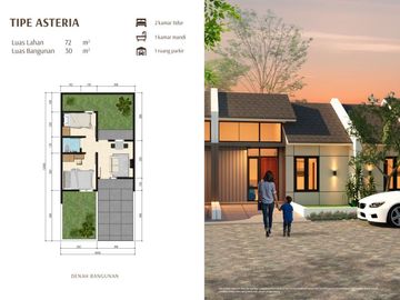 DI JUAL RUMAH CLUSTER KONSEP MINIMALIS HARGA TERJANGKAU DI LEBAK BANTEN