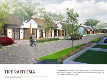 DI JUAL RUMAH CLUSTER KONSEP MINIMALIS HARGA TERJANGKAU DI LEBAK BANTEN