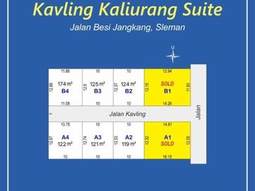Dekat Kampus UII Sleman, Tanah Perumahan SHM