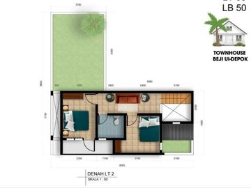 Rumah dijual di depok 4 menit ke Rumah Sakit UI