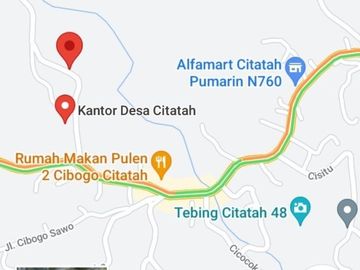 6000 M2 Tanah Kebun Pinggir Jalan Desa, Citatah, Cipatat,Bandung Barat