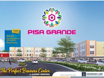 Dijual Cepat Ruko Strategis Pisa Grande, Gading Serpong