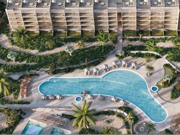 Apartamento alberca infinity vista al mar, spa, pet park, area de juegos para ni