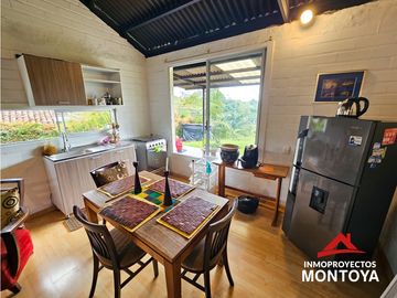 Casa campestre en condominio, sector El Manzano, vía Armenia