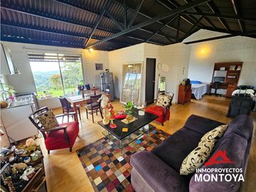 Casa campestre en condominio, sector El Manzano, vía Armenia