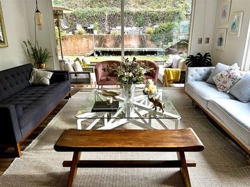 Casa en arriendo amoblada, Condominio en Lo Barnechea