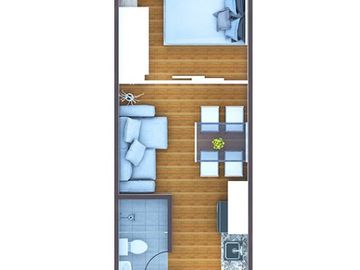 Studio Condo near Mactan 3rd Bridge, Wellford Residences