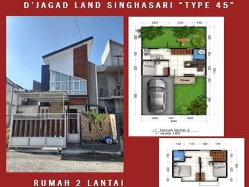 Rumah di Jual sisa 1 Unit di Malang Kota