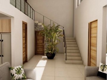 Casa con alberca en residencial privado en Tulum, en venta.