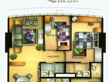 For Sale: City Place Residences Binondo, 76 sqm, 2 bedroom, bare