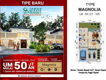 Bagus Mewah, Taman Wisata Regency Type Azalea, Driyorejo | Br274 A