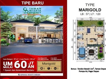 Bagus Mewah, Taman Wisata Regency Type Azalea, Driyorejo | Br274 A