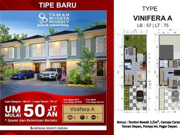 Bagus Mewah, Taman Wisata Regency Type Azalea, Driyorejo | Br274 A