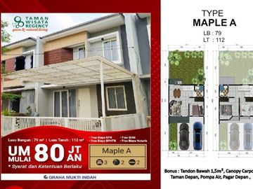 Bagus Mewah, Taman Wisata Regency Type Azalea, Driyorejo | Br274 A