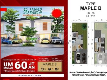 Bagus Mewah, Taman Wisata Regency Type Azalea, Driyorejo | Br274 A