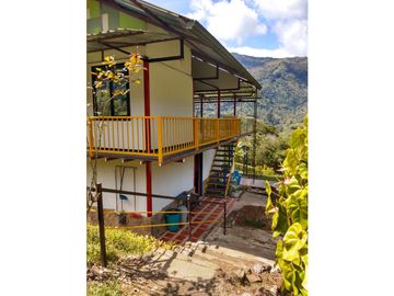 FINCA  CON  4 CASAS PARA LA VENTA EN GENOVA QUINDO COLOMBIA