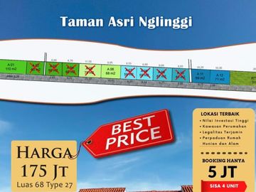 Jual Hunian Minimalis 175jtan Legalitas SHM Siap Dicicil Bunga 0%