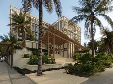 Departamento de Playa  en preventa en Chicxulub Puerto, Yucatán