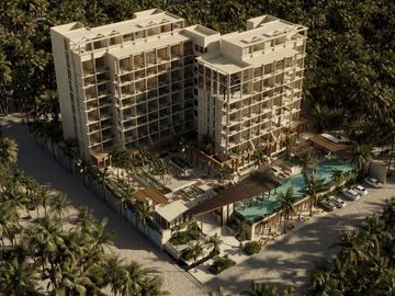 Departamento de Playa  en preventa en Chicxulub Puerto, Yucatán
