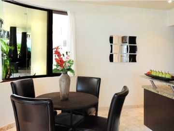 Departamento frente al mar con jacuzzi, spa, alberca climatizada y club de playa