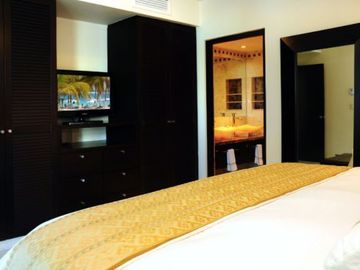 Departamento frente al mar con jacuzzi, spa, alberca climatizada y club de playa