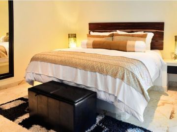 Departamento frente al mar con jacuzzi, spa, alberca climatizada y club de playa