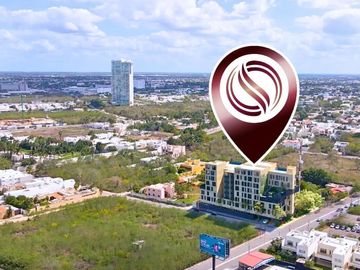 Departamento con parque, area de asador, pet-friendly, en venta Mérida.