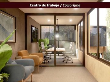 Departamento con parque, area de asador, pet-friendly, en venta Mérida.