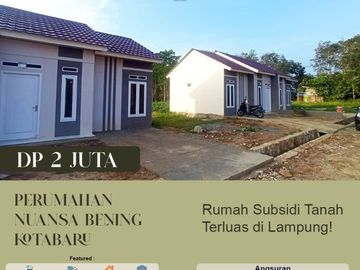 rumah di dekat SMAN 1 natar Free deposito