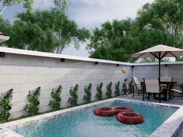Rumah Type 80 Siap Bangun konsep Minimalis Modern Dekat Candi Prambanan