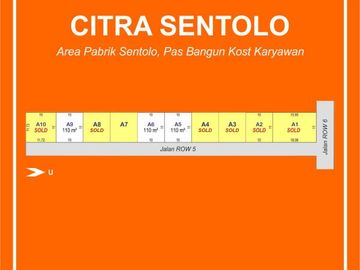Kawasan Industri Sentolo ; Dijual Tanah Murah Hunian Pun Investasi