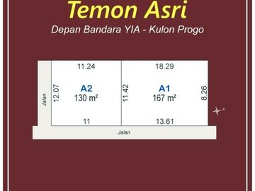 BANGUN KOST: Depan Bandara Kulon Progo