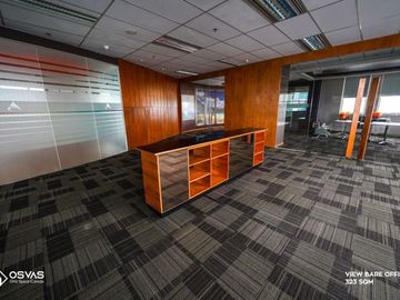 Kantor Graha Antero Lantai 6 - Bare - Luas Bangunan 323 m