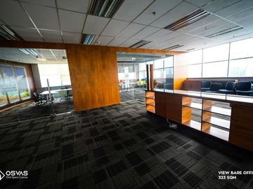 Kantor Graha Antero Lantai 6 - Bare - Luas Bangunan 323 m