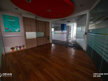 Kantor Graha Antero Lantai 6 - Bare - Luas Bangunan 323 m