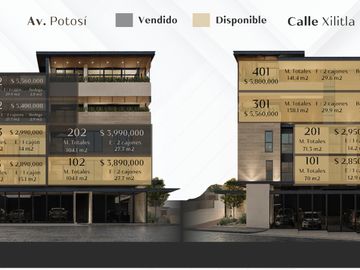 DEPARTAMENTOS EN VENTA TORRE XILITLA SLP