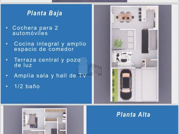 Casa en venta en Privada Forja Real en Fuerte Ventura, San Luis Potosí