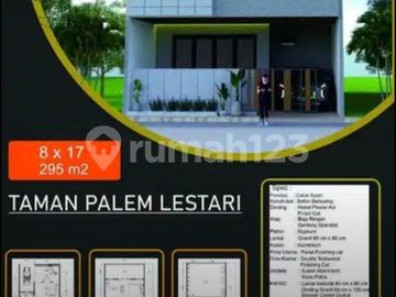 Rumah 8X17 Bagus Baru Taman Palem Lestari