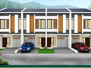 rumah dengan view kota yang indah di pasir impun rumah 2lantai bayar selantai