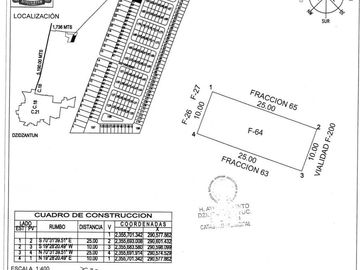 Venta Terreno en Santa Clara, Dzidzantún