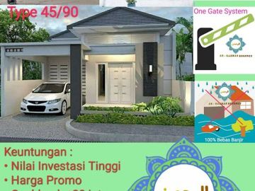 Rumah kawasan dibawah 200Jt, Lokasi Premium & Bebas Banjir ; Ar Rahman Regency