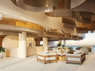 Condominio  con aceso a la playa, terraza comun con vista al mar, area de asador