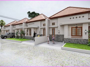 Rumah Baru Bernuansa Ala Belanda di Ngawen Regency